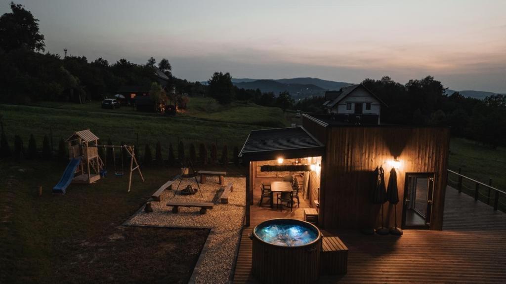 Tulichatki Domki Caloroczne Tarnawa Dolna  Exteriér fotografie